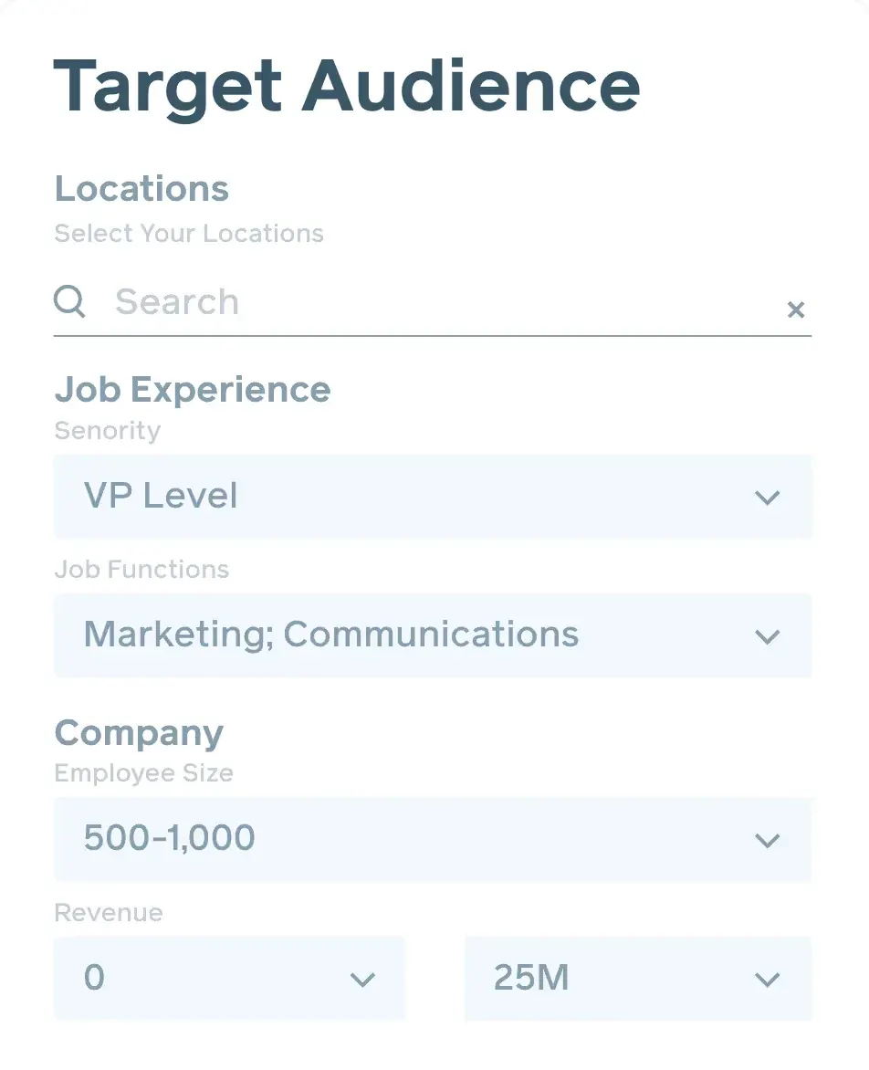 Reach features and functionality based on your preferences