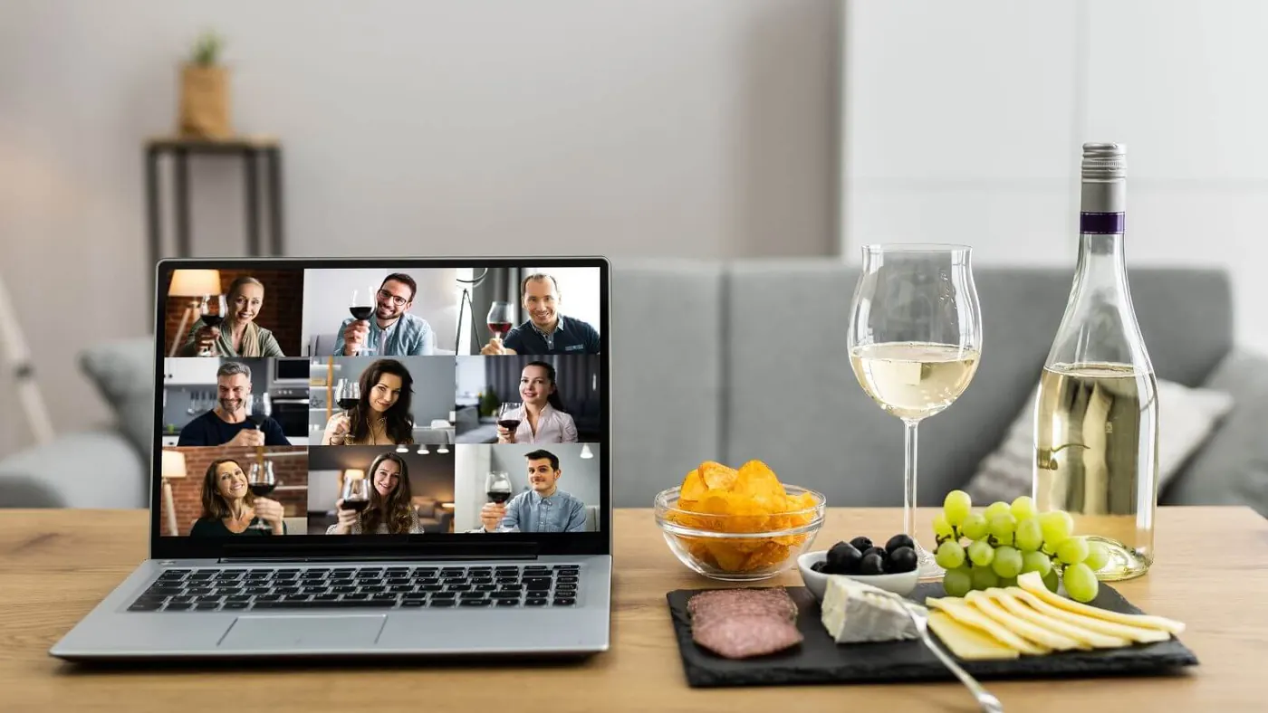 virtual roadshow wine and cheese tasting